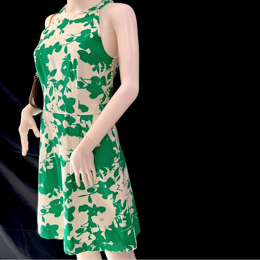 Green Floral Dress by [Brand]